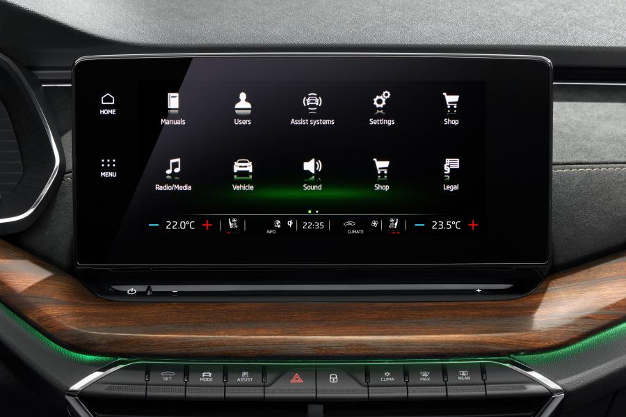 Детали интерьера Skoda Octavia Scout 2020 года  (WW) (фото 7 из 26)